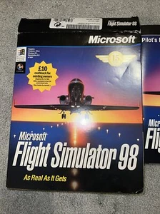 Microsoft Flight Simulator 98 - PC Big Box - Complete - Picture 1 of 4