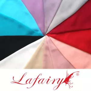 Meterware chiffon Handarbeitsstoff fallend DIY Stoff mehr Farben - Bild 1 von 26