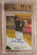 2017 BOWMAN'S BEST GOLD REFRACTOR CERTIFIED AUTO /50 JAKE BURGER B17-JBU /50!!!