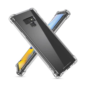 For Samsung Galaxy Note 9 Shockproof Clear Thin Rubber Phone Case Cover - Picture 1 of 2