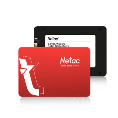256GB Netac Interne Festplatte SSD 2.5" SATA III 6 GB/s 510MB/S 3D Nand Laptop - Bild 1 von 4