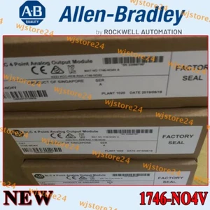 New Sealed Allen-Bradley 1746-NO4V AB SLC 500 Analog Output Module 1746NO4V - Picture 1 of 3
