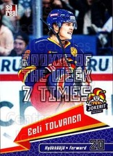 2018-19 Finnish Jokerit Helsinki Sereal #T2 Eeli Tolvanen