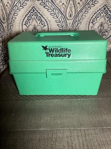 Vintage Illustrated Wildlife Treasury Boxed Card Set 1979-1980 Animals Fish - Picture 1 of 5
