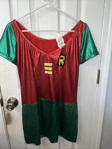 Rubies DC Comics SEXY Robin Costume Teen Titans Womans Size Large DRESS ONLY - Picture 1 of 6