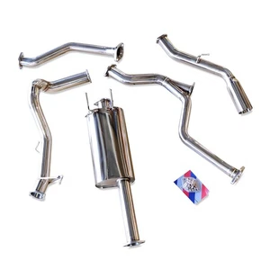 REV9 Cat-back FlowMaxx Stainless Exhaust Kit for Toyota Tundra Crewmax 5.5 2022+ - Picture 1 of 4