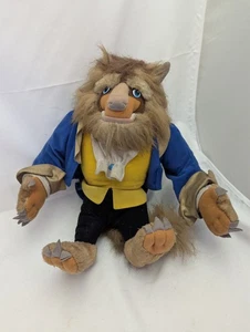 original Disney Beast Soft Plush Toy vintage 1992 Beauty and the Beast - Picture 1 of 5