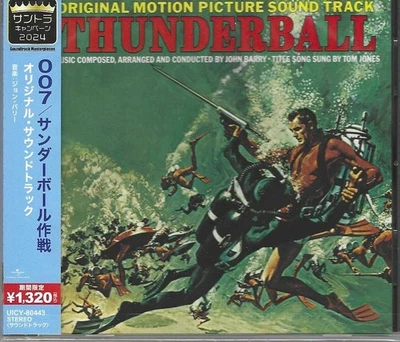 OST - Thunderball (CD/SEALED/Japan-Import w OBI/UICY-80443) by John Barry - Image 1 of 2