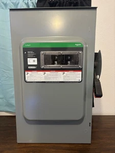 Interruptor de desconexión de visualización Square D VH324NR VisiPacT 200A 240V fusible 3R - Imagen 1 de 19