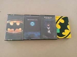 Batman. Batman Returns Soundtracks Prince, U2, 5 Cassette Tape Lot. Tested - Picture 1 of 23
