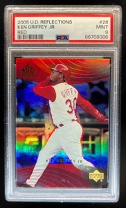 2005 Upper Deck Reflections Ken Griffey Jr. Red #/99 Reds PSA 9 - Picture 1 of 2
