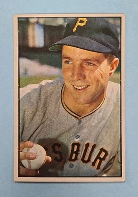 1953 Bowman Color Bob Friend #16 Card C - Image 1 of 2