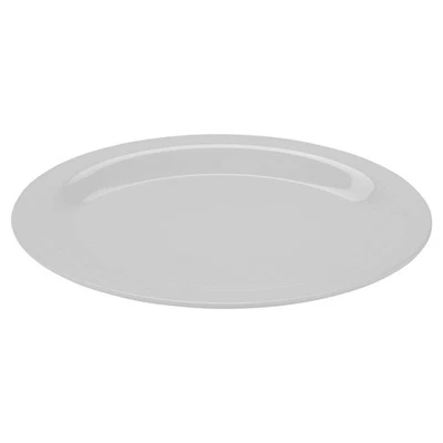 G.E.T. OP-120-DW Melamine Oval Serving Platter / Dinner Plate, 12" x 9", Diam... - Image 1 of 3