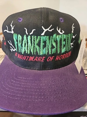 De colección Años 90 Universal Studio Frankenstein Nascar Racing Sombrero Terry Labonte Terror Foto 1 de 4