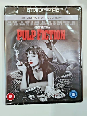 4K UHD BLU-RAY  PULP FICTION    BRAND NEW SEALED UK STOCK - Image 1 of 2