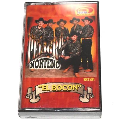Peligro Norteño - El Bocon (Cassette Tape 1999) Corridos NUEVO NEW SEALED - Image 1 of 4