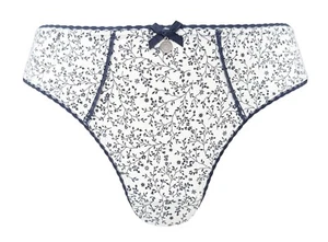 BeeDees süß gemusterter String 01 blaues Blütenmuster NEU - Bild 1 von 4