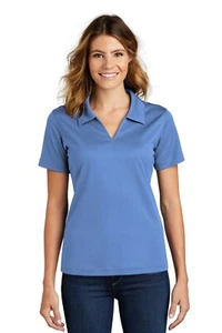 Sport-Tek® Ladies Dri-Mesh® V-Neck Polo L469 (Medium) - Picture 1 of 1