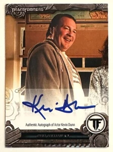 TRANSFORMERS: KEVIN DUNN als RON WITWICKY AUTOGRAMMKARTE 2012 KDTA - Bild 1 von 2