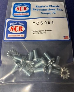 Tornillos de cubierta de distribución Chevy 1955-1962 - Imagen 1 de 2