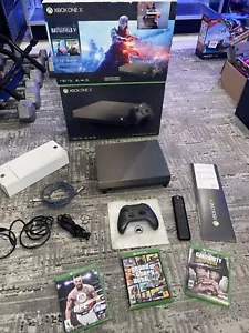 Microsoft FMP-00023 Xbox One X 1TB Gold Rush Edición Especial Battlefield V ! - Imagen 1 de 12
