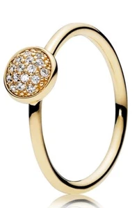 Anillo gotita deslumbrante Pandora - circonita cúbica transparente - 150187CZ-54 - Imagen 1 de 1