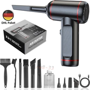Air Duster 50000RPM| Elektrische Staubgebläse | Druckluftspray für PC Reinigung - Afbeelding 1 van 10