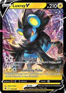 Tarjeta Pokémon Luxray 050/189 Astral Radiance casi nueva - Imagen 1 de 1