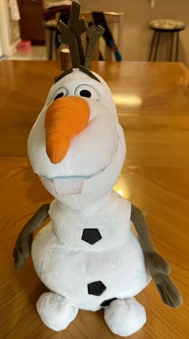 Disney Frozen 2 Olaf Plush Snowflake Sparkles Snowman 13" Stuffed Frozen II M1 Cover