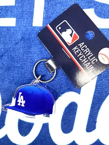 MLB Los Angeles Dodgers Cap Acrylic Keychain - Picture 1 of 4