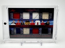 2022-23 Leaf In The Game Used All Time Draft Relic /3 Crosby Ovechkin Jagr