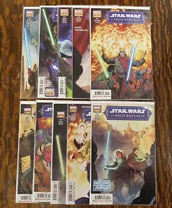 MARVEL COMICS STAR WARS THE HIGH REPUBLIC SERIES 2 ! ISSUES #1 - #10 ! - Picture 1 of 11