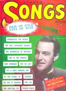 Screen Songs Lyric Magazine Vintage 1948 Gene Kelly Movie Musical Lyrics - Picture 1 of 2