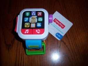 NEW CUTE! Fisher Price Laugh & Learn Time To Learn Smartwatch - Picture 1 of 8