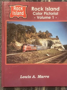 Train collectible ROCK ISLAND COLOR PICTORIAL VOLUME 1 1994 Diesel Switchers IL - Picture 1 of 12