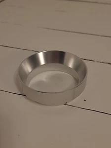 Embudo dosificador para molinillo 53 mm cestas de café. Base magnética de 22 mm de altura. Plata - Imagen 1 de 7