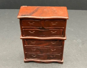 Vintage RENWAL Chest of Drawers Dresser Plastic Dollhouse Furniture B-85 USA - Picture 1 of 6