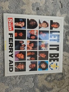Let It Be - Ferry Aid Profile PRO-7147 12" SINGLE McCartney/Kate Bush Etc Vinyl - Picture 1 of 4