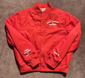 Logic Bobby Tarantino vs Everybody 2018 Tour Bomberjacke Gr. L rot Hip-Hop - Bild 1 von 9