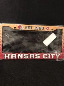 Kennzeichenrahmen - KANSAS CITY Polycarbonat Kunststoff/Doppelt & Neu - Bild 1 von 4