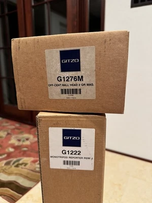 Trípode Gitzo G1222 y cabezal de montaje en bola G1276M - Excelente estado en cajas Foto 1 de 4