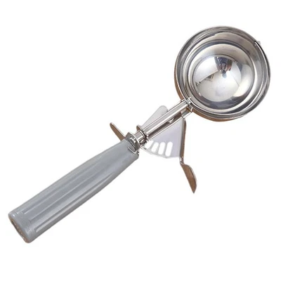 Cuchara de helado con gatillo perfecta para helado yogur congelado acero inoxidable Foto 1 de 4