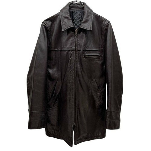 Cappotto auto UNDERCOVER 96AW pelle mucca zip archivio primi OVUNQUE usato0