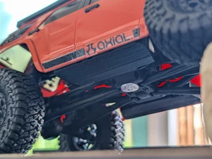 SCX24 Toyota 4Runner Weighted Rock Sliders - Picture 1 of 4