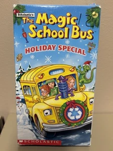 The Magic School Bus: Holiday Special Scholastic Video VHS Tape 2002 Christmas - Picture 1 of 4