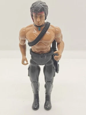 Boneco de ação vintage Coleco JOHN RAMBO TFOF Series 1 1985 1986 - Imagem 1 de 4