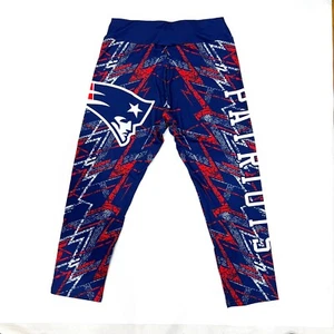 Pantalones de yoga adelgazantes de cintura alta de los New England Patriots del equipo de la NFL  - Imagen 1 de 4