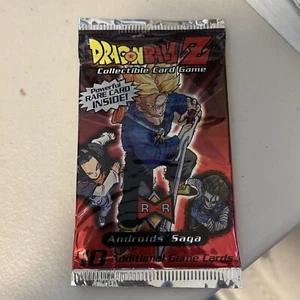DRAGONBALL Z CCG Sealed Booster Card Pack ANDROIDS SAGA Trunks SCORE Funimation - Picture 1 of 2