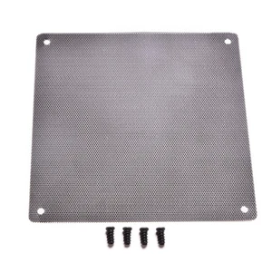 120mm Computer PC Dustproof Cooler Fan Case Cover Dust Filter Mesh + 4 scr=UG - Picture 1 of 6
