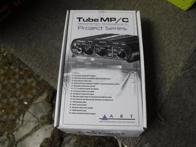 *NEW* ART Tube MP/C, Tube Microphone Preamp & Opto Compressor and Limiter - Image 1 of 4